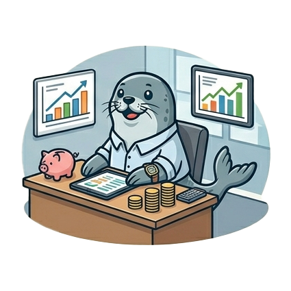Financial Coach Mascot